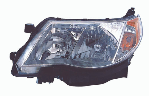 HEAD LAMP LH HALOGEN CAPA REPLACEMENT FOR SUBARU FORESTER 2010 PARTSLINK NUMBER  SU2502132C