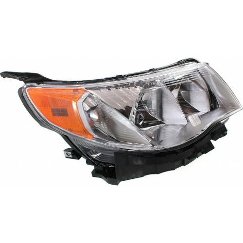 HEAD LAMP RH HALOGEN CAPA REPLACEMENT FOR SUBARU FORESTER 2010 PARTSLINK NUMBER  SU2503132C