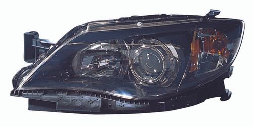 HEAD LAMP LH BLACK HALOGEN CAPA REPLACEMENT FOR SUBARU IMPREZA 2010 PARTSLINK NUMBER SU2502125C HEAD LAMP LH BLACK HALOGEN CAPA REPLACEMENT FOR SUBARU IMPREZA 2010 PARTSLINK NUMBER SU2502125C