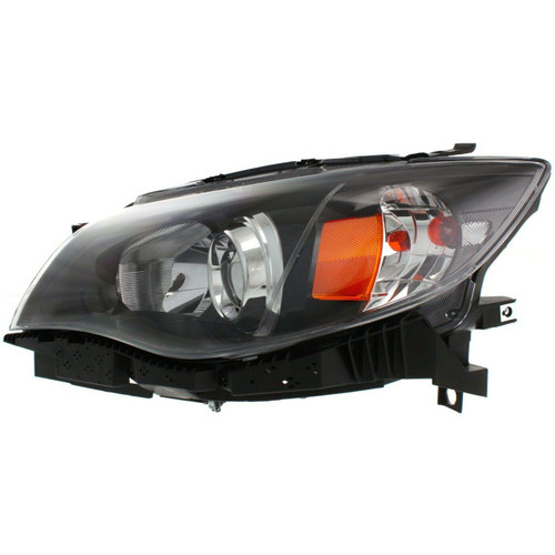 HEAD LAMP LH BLACK HALOGEN CAPA REPLACEMENT FOR SUBARU IMPREZA 2010 PARTSLINK NUMBER SU2502125C HEAD LAMP LH BLACK HALOGEN CAPA REPLACEMENT FOR SUBARU IMPREZA 2010 PARTSLINK NUMBER SU2502125C