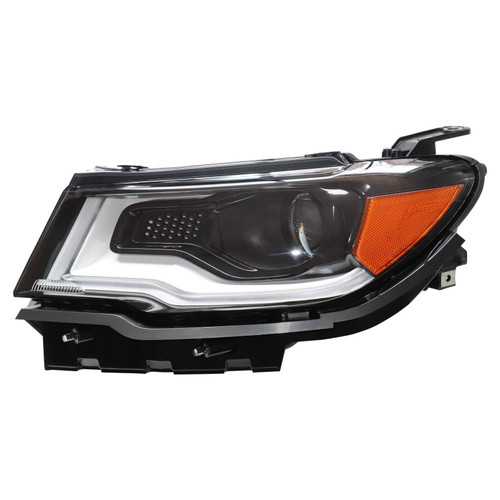 HEAD LAMP LH HID W/O LED ACCENT HQ REPLACEMENT FOR JEEP COMPASS MP 2019 PARTSLINK NUMBER CH2502312 HEAD LAMP LH HID W/O LED ACCENT HQ REPLACEMENT FOR JEEP COMPASS MP 2019 PARTSLINK NUMBER CH2502312