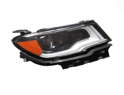 HEAD LAMP RH HID W/O LED ACCENT HQ REPLACEMENT FOR JEEP COMPASS MP 2019 PARTSLINK NUMBER CH2503312 HEAD LAMP RH HID W/O LED ACCENT HQ REPLACEMENT FOR JEEP COMPASS MP 2019 PARTSLINK NUMBER CH2503312