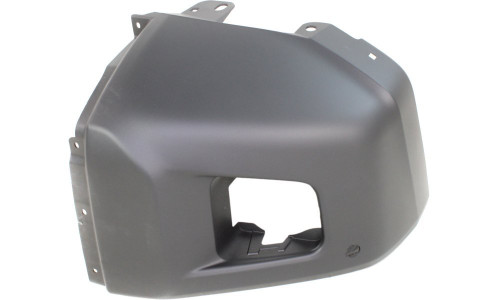 BUMPER END FR RH MATTE-DK GRAY W/SENSOR HOLE PLATINUM MODEL REPLACEMENT FOR TOYOTA TUNDRA 4WD 2020 PARTSLINK NUMBER TO1005183