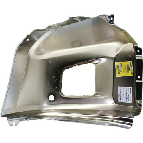 BUMPER END FR RH W/SENSOR HOLE CHROME REPLACEMENT FOR TOYOTA TUNDRA 4WD 2020 PARTSLINK NUMBER TO1005185 BUMPER END FR RH W/SENSOR HOLE CHROME REPLACEMENT FOR TOYOTA TUNDRA 4WD 2020 PARTSLINK NUMBER TO1005185