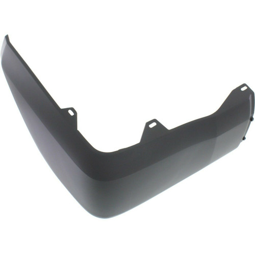BUMPER END RR RH W/O SENSOR HOLE MATTE BLACK CAPA REPLACEMENT FOR TOYOTA TUNDRA 4WD 2020 PARTSLINK NUMBER TO1117108C