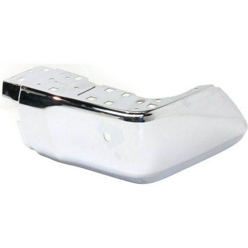 BUMPER END RR RH W/SENSOR HOLE CHROME CAPA REPLACEMENT FOR TOYOTA TUNDRA 4WD 2020 PARTSLINK NUMBER TO1105124C