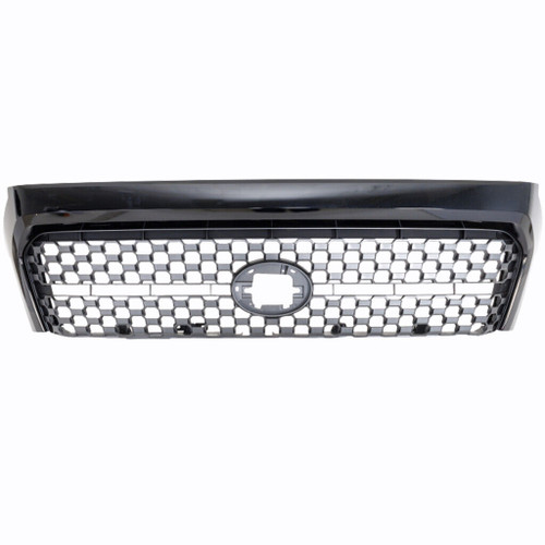 GRILLE FR PTD FRAME W/GRAY HONEYCOMB CENTER / ROUND EMBLEM REPLACEMENT FOR TOYOTA TUNDRA 4WD 2020 PARTSLINK NUMBER TO1200452 GRILLE FR PTD FRAME W/GRAY HONEYCOMB CENTER / ROUND EMBLEM REPLACEMENT FOR TOYOTA TUNDRA 4WD 2020 PARTSLINK NUMBER TO1200452