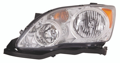 HEAD LAMP LH HALOGEN HQ REPLACEMENT FOR TOYOTA AVALON 2010 PARTSLINK NUMBER  TO2502209