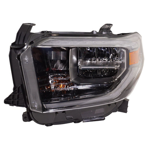 HEAD LAMP LH W/LED DRL/SMOKED LENS REPLACEMENT FOR TOYOTA TUNDRA 4WD 2020 PARTSLINK NUMBER TO2502263U HEAD LAMP LH W/LED DRL/SMOKED LENS REPLACEMENT FOR TOYOTA TUNDRA 4WD 2020 PARTSLINK NUMBER TO2502263U