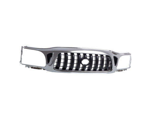GRILLE CHROME/DARK GRAY REPLACEMENT FOR TOYOTA TACOMA PICKUP 4WD 2001 PARTSLINK NUMBER TO1200248 GRILLE CHROME/DARK GRAY REPLACEMENT FOR TOYOTA TACOMA PICKUP 4WD 2001 PARTSLINK NUMBER TO1200248