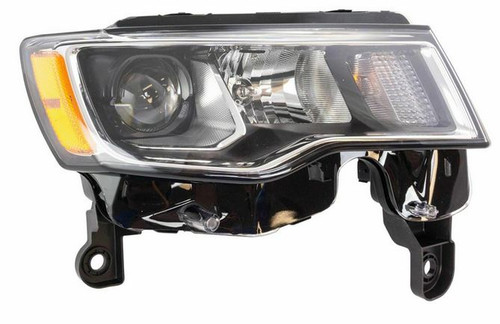 HEAD LAMP RH HALOGEN STD TYPE W/CHROME BEZEL REPLACEMENT FOR JEEP GRAND CHEROKEE 2019 PARTLINKS NUMBER CH2503297U HEAD LAMP RH HALOGEN STD TYPE W/CHROME BEZEL REPLACEMENT FOR JEEP GRAND CHEROKEE 2019 PARTLINKS NUMBER CH2503297U