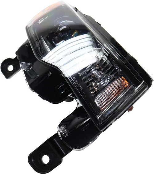 HEAD LAMP RH HALOGEN W/BLACK BEZEL HQ   REPLACEMENT FOR JEEP  GRAND CHEROKEE 2019 PARTLINKS NUMBER 	CH2503309