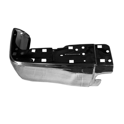 BUMPER END RR LH CHROME W/O SENSOR HOLE CAPA REPLACEMENT FOR TOYOTA TUNDRA RWD 2020 PARTSLINK NUMBER TO1104123C BUMPER END RR LH CHROME W/O SENSOR HOLE CAPA REPLACEMENT FOR TOYOTA TUNDRA RWD 2020 PARTSLINK NUMBER TO1104123C