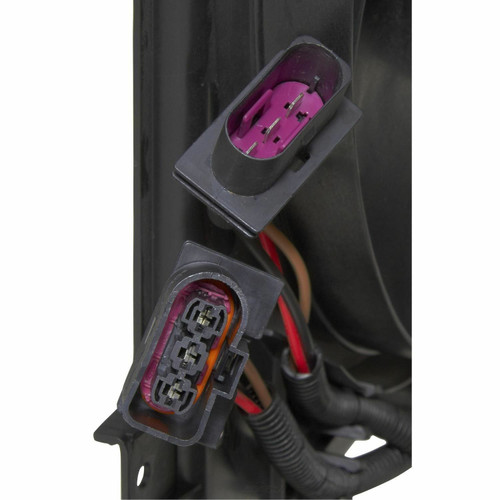COOLING FAN ASSY W/3 PIN CONNECTORS REPLACEMENT FOR VOLKSWAGEN BEETLE 2001 PARTSLINK NUMBER VW3115101 COOLING FAN ASSY W/3 PIN CONNECTORS REPLACEMENT FOR VOLKSWAGEN BEETLE 2001 PARTSLINK NUMBER VW3115101