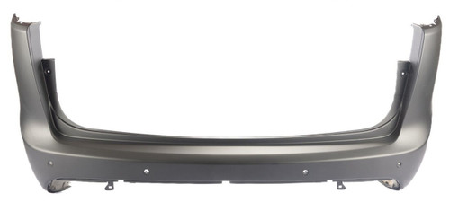 BUMPER RR W/2 PARALLEL PARK ASSIST SENSOR / 4 PARK ASSIST SENSOR EXCLUDE L/LX( USE W/SEPARATE LOWER) CAPA REPLACEMENT FOR CHRYSLER  PACIFICA VAN HYBRID 2023 PARTSLINK NUMBER CH1100A39C