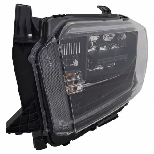 HEAD LAMP LH BLACK TRIM W/LED DRL REPLACEMENT FOR TOYOTA TUNDRA RWD 2020 PARTSLINK NUMBER TO2502281U HEAD LAMP LH BLACK TRIM W/LED DRL REPLACEMENT FOR TOYOTA TUNDRA RWD 2020 PARTSLINK NUMBER TO2502281U
