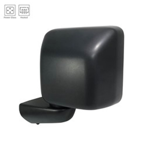 DOOR MIRROR LH POWER TEXTURED HTD REPLACEMENT FOR JEEP WRANGLER JL 2019 PARTSLINK NUMBER CH1320450 DOOR MIRROR LH POWER TEXTURED HTD REPLACEMENT FOR JEEP WRANGLER JL 2019 PARTSLINK NUMBER CH1320450