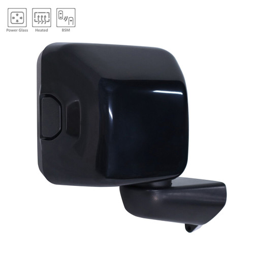 DOOR MIRROR RH POWER PTM HTD W/BLIND SPOT REPLACEMENT FOR JEEP WRANGLER JL 2019 PARTSLINK NUMBER CH1321527 DOOR MIRROR RH POWER PTM HTD W/BLIND SPOT REPLACEMENT FOR JEEP WRANGLER JL 2019 PARTSLINK NUMBER CH1321527