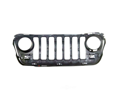GRILLE FR PRIMED BLACK W/CAMERA W/O TRIM RING MOLDINGS REPLACEMENT FOR JEEP WRANGLER JL 2019 PARTSLINK NUMBER CH1200444 GRILLE FR PRIMED BLACK W/CAMERA W/O TRIM RING MOLDINGS REPLACEMENT FOR JEEP WRANGLER JL 2019 PARTSLINK NUMBER CH1200444