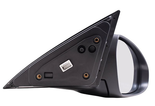 DOOR MIRROR RH POWER HTD GLOSS BLACK W/SIGNAL  REPLACEMENT FOR KIA FORTE 2019 PARTSLINK NUMBER KI1321227