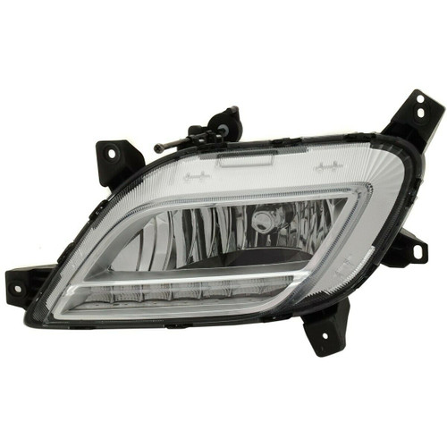 FOG LAMP FR RH CAPA REPLACEMENT FOR KIA NIRO 2019 PARTSLINK NUMBER KI2593158C