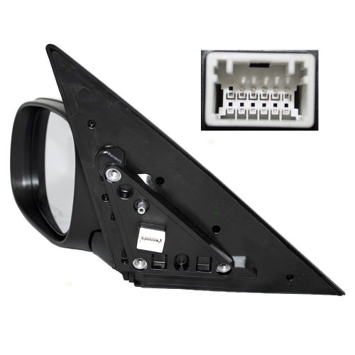 DOOR MIRROR LH POWER HTD PTM W/O TURN SIGNAL REPLACEMENT FOR KIA SOUL 2019 PARTSLINK NUMBER KI1320180 DOOR MIRROR LH POWER HTD PTM W/O TURN SIGNAL REPLACEMENT FOR KIA SOUL 2019 PARTSLINK NUMBER KI1320180