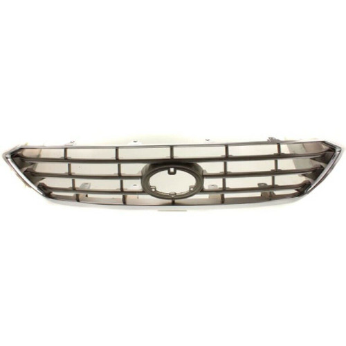 GRILLE LTD PAINTED SLV-GRAY/GRAY REPLACEMENT FOR TOYOTA HIGHLANDER 2010 PARTSLINK NUMBER  TO1200307