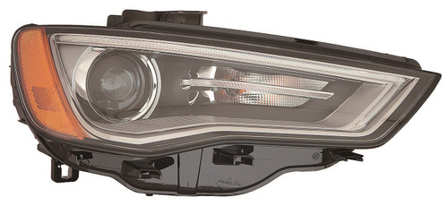 HEAD LAMP RH XENON W/O ADAPTIVE LIGHTING CAPA REPLACEMENT FOR AUDI S3 2015 PARTSLINK NUMBER AU2503191C HEAD LAMP RH XENON W/O ADAPTIVE LIGHTING CAPA REPLACEMENT FOR AUDI S3 2015 PARTSLINK NUMBER AU2503191C