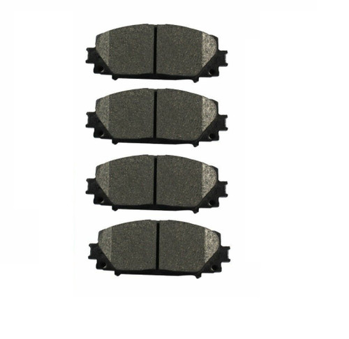 BRAKE PADS SET FR CERAMIC REPLACEMENT FOR TOYOTA PRIUS 2010 PARTSLINK NUMBER  D1184