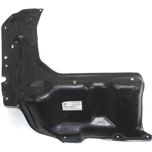 UNDERCAR SHIELD RH JAPAN BUILT REPLACEMENT FOR TOYOTA MATRIX 2010 PARTSLINK NUMBER TO1228153 UNDERCAR SHIELD RH JAPAN BUILT REPLACEMENT FOR TOYOTA MATRIX 2010 PARTSLINK NUMBER TO1228153