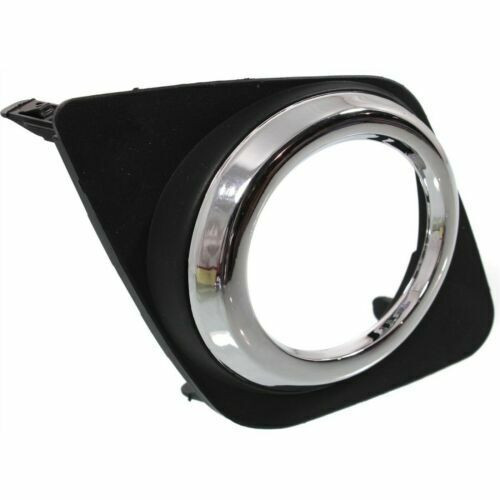 FOG LAMP BEZEL FR RH BASE/SPORT MATTE FINISH W/CHROME RING REPLACEMENT FOR TOYOTA RAV4 2010 PARTSLINK NUMBER  TO1039129