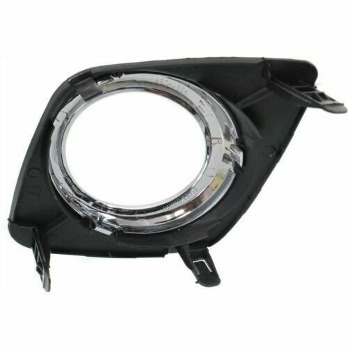 FOG LAMP BEZEL FR RH BASE/SPORT MATTE FINISH W/CHROME RING REPLACEMENT FOR TOYOTA RAV4 2010 PARTSLINK NUMBER  TO1039129
