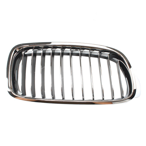GRILLE LH CHROME/SILVER REPLACEMENT FOR BMW 3 SERIES SEDAN (EXCLUDE 330E AND 3401)2015 PARTSLINK NUMBER BM1200240 GRILLE LH CHROME/SILVER REPLACEMENT FOR BMW 3 SERIES SEDAN (EXCLUDE 330E AND 3401)2015 PARTSLINK NUMBER BM1200240