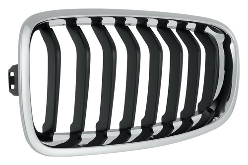 GRILLE LH CHROME/BLACK SPORT REPLACEMENT FOR BMW 3 SERIES WAGON 2015 PARTSLINK NUMBER BM1200236 GRILLE LH CHROME/BLACK SPORT REPLACEMENT FOR BMW 3 SERIES WAGON 2015 PARTSLINK NUMBER BM1200236