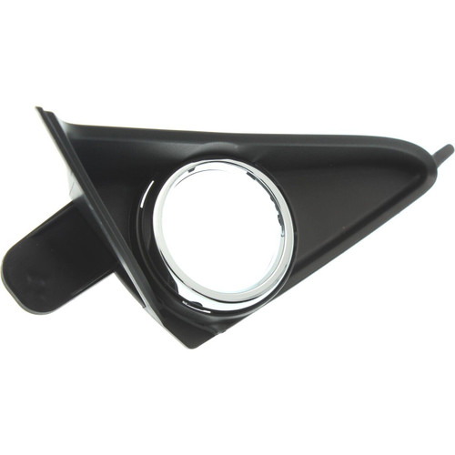 FOG LAMP BEZEL FR RH TEXTURED/CHROME  REPLACEMENT FOR LEXUS GX460 2019 PARTSLINK NUMBER LX1039123