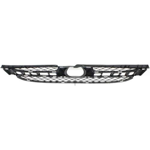 GRILLE MATTE-BLACK W/O SENSORS REPLACEMENT FOR TOYOTA SIENNA 2010 PARTSLINK NUMBER  TO1200305