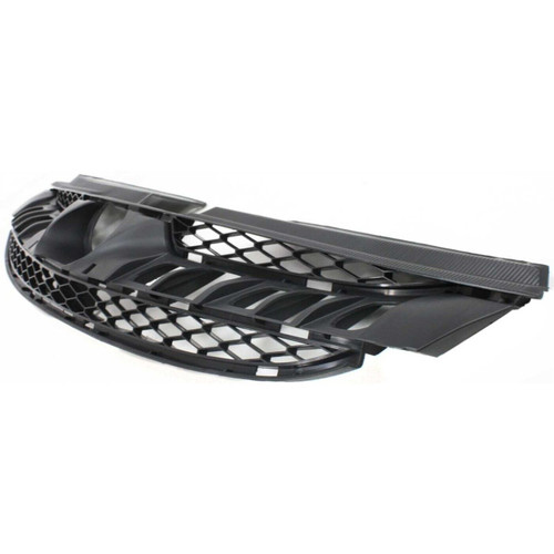 GRILLE MATTE-BLACK W/O SENSORS REPLACEMENT FOR TOYOTA SIENNA 2010 PARTSLINK NUMBER  TO1200305