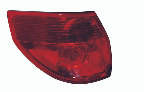 TAIL LAMP LH CAPA REPLACEMENT FOR TOYOTA SIENNA 2010 PARTSLINK NUMBER  TO2804102C