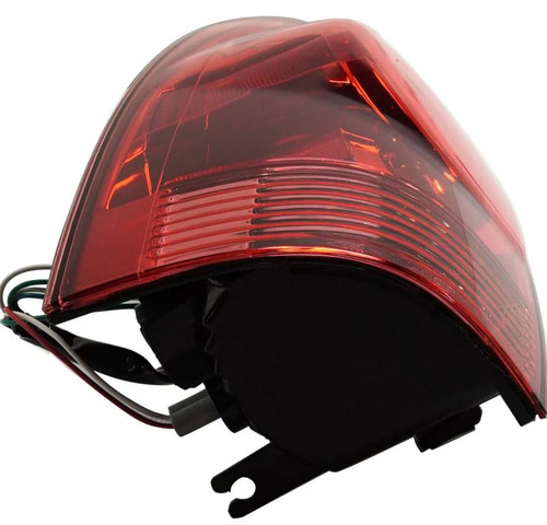 TAIL LAMP LH W/RED CENTER LENS CAPA REPLACEMENT FOR TOYOTA TACOMA PICKUP 2WD 2010 PARTSLINK NUMBER TO2800158C