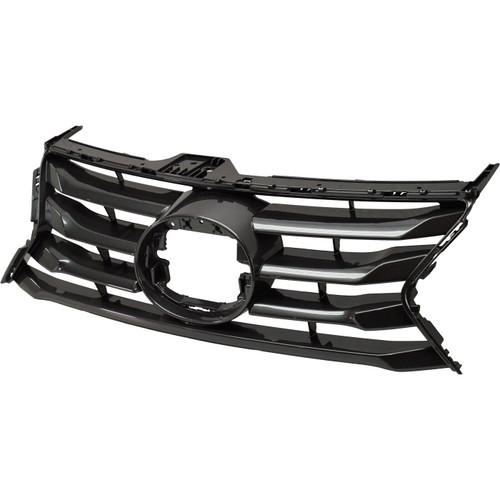 GRILLE UPPER PTD SILVER GRAY W/O F-SPORT REPLACEMENT FOR LEXUS IS300 2019 PARTSLINK NUMBER LX1200193 GRILLE UPPER PTD SILVER GRAY W/O F-SPORT REPLACEMENT FOR LEXUS IS300 2019 PARTSLINK NUMBER LX1200193