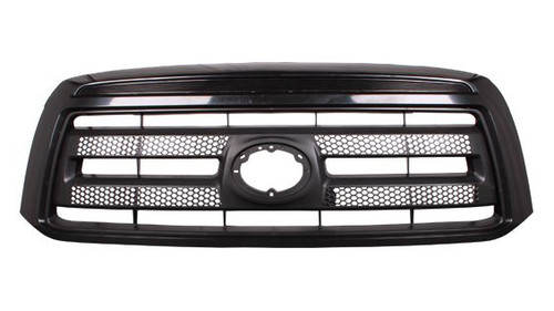 GRILLE SR5 MODEL/BASE MATTE-BLACK W/BLACK FRAME W/O SPORT PKG W/O CHROME REPLACEMENT FOR TOYOTA TUNDRA PICKUP 2010 PARTSLINK NUMBER	TO1200336