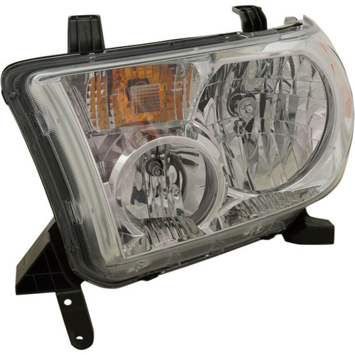 HEAD LAMP LH W/LEVEL ADJUSTER HQ REPLACEMENT FOR TOYOTA TUNDRA PICKUP 2010 PARTSLINK NUMBER	TO2502194