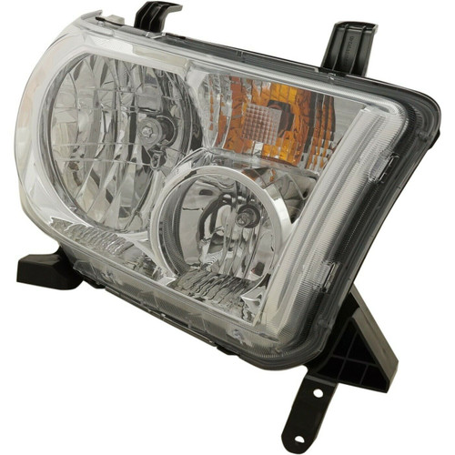 HEAD LAMP RH W/LEVEL ADJUSTER HQ REPLACEMENT FOR TOYOTA TUNDRA PICKUP 2010 PARTSLINK NUMBER	TO2503194