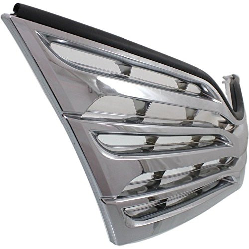 GRILLE SATIN NICKEL CHROME REPLACEMENT FOR TOYOTA VENZA 2010 PARTSLINK NUMBER TO1200321 GRILLE SATIN NICKEL CHROME REPLACEMENT FOR TOYOTA VENZA 2010 PARTSLINK NUMBER TO1200321