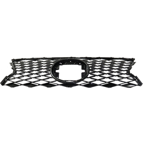 GRILLE UPPER PRIMED DARK GRAY W/F-SPORT PKG REPLACEMENT FOR LEXUS IS350 SEDAN 2019 PARTSLINK NUMBER LX1200186 GRILLE UPPER PRIMED DARK GRAY W/F-SPORT PKG REPLACEMENT FOR LEXUS IS350 SEDAN 2019 PARTSLINK NUMBER LX1200186