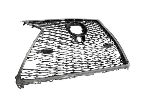 GRILLE FR PTD GRAY W/SMOKED CHROME FRAME W/O EMBLEM/PARK ASSIST REPLACEMENT FOR LEXUS NX300 2019 PARTSLINK NUMBER LX1200203 GRILLE FR PTD GRAY W/SMOKED CHROME FRAME W/O EMBLEM/PARK ASSIST REPLACEMENT FOR LEXUS NX300 2019 PARTSLINK NUMBER LX1200203