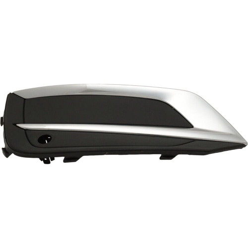 FOG LAMP COVER LH TEXTURED BLACK W/CHROME MOLDING REPLACEMENT FOR VOLVO XC60 2020 PARTSLINK NUMBER VO1038111 FOG LAMP COVER LH TEXTURED BLACK W/CHROME MOLDING REPLACEMENT FOR VOLVO XC60 2020 PARTSLINK NUMBER VO1038111