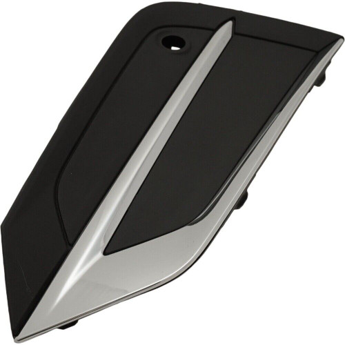 FOG LAMP COVER LH TEXTURED BLACK W/CHROME MOLDING REPLACEMENT FOR VOLVO XC60 2020 PARTSLINK NUMBER VO1038111 FOG LAMP COVER LH TEXTURED BLACK W/CHROME MOLDING REPLACEMENT FOR VOLVO XC60 2020 PARTSLINK NUMBER VO1038111