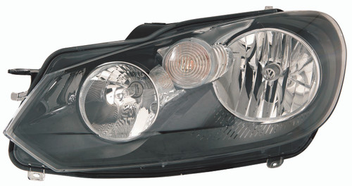 HEAD LAMP LH HALOGEN HELLA TYPE CAPA REPLACEMENT FOR VOLKSWAGEN GOLF 2010 PARTSLINK NUMBER VW2502144C HEAD LAMP LH HALOGEN HELLA TYPE CAPA REPLACEMENT FOR VOLKSWAGEN GOLF 2010 PARTSLINK NUMBER VW2502144C