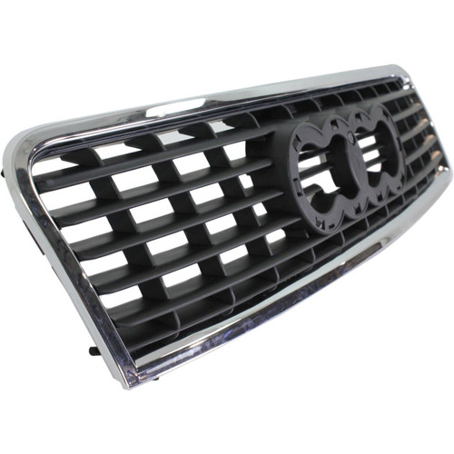GRILLE CHROME/BLACK REPLACEMENT FOR AUDI A4 2005 PARTSLINK NUMBER AU1200114 GRILLE CHROME/BLACK REPLACEMENT FOR AUDI A4 2005 PARTSLINK NUMBER AU1200114